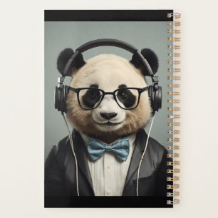 Agenda el oso escuchando música