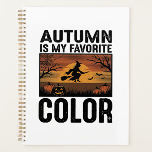 Agenda El Otoño Es Mi Color Favorito Diseño De Bruja De H