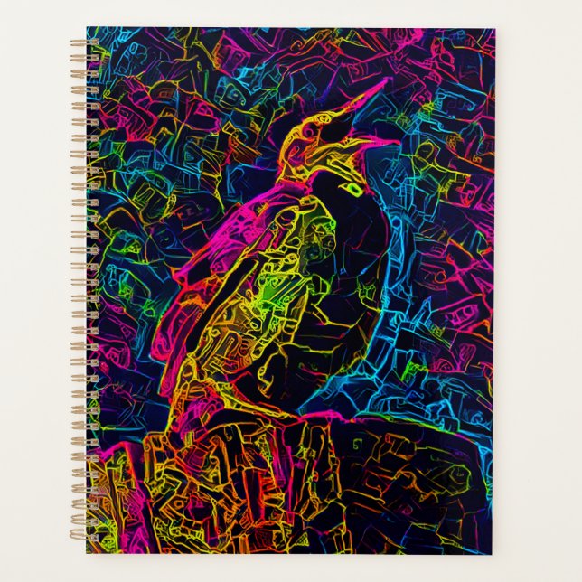 Agenda El Pájaro Solitario 3 (Anverso)