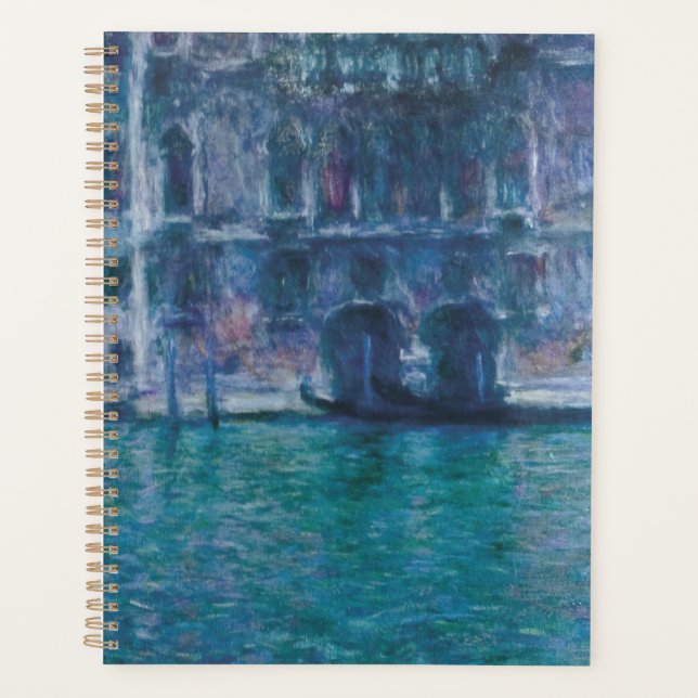 Agenda El palacio da Mula Claude Monet    (Anverso)