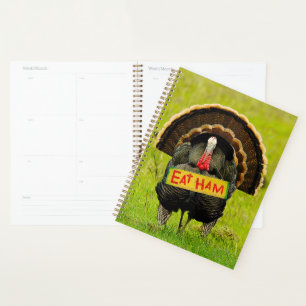 Agenda El pavo orgulloso de SlipperyJoe come jamón colgar