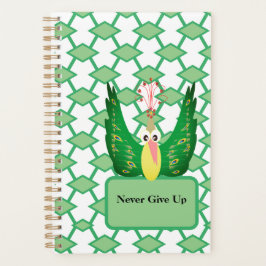 Agenda El pavo real nunca renuncia a la geométrica verde