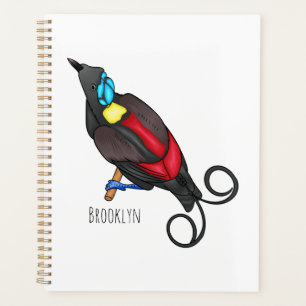 Agenda El personalizado de aves del paraíso de Wilson