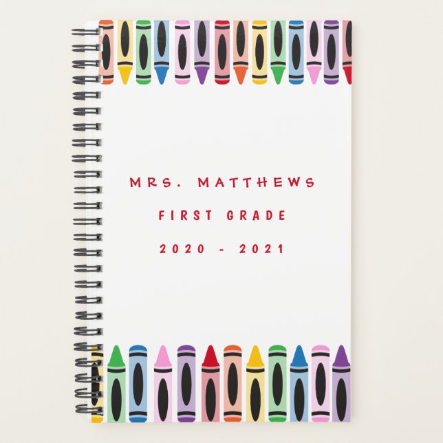 Agenda El profesor regresa a la escuela con un tiesto de  (Anverso)