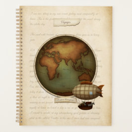 Agenda El registro del Neo-Victorian World Traveler Atlas