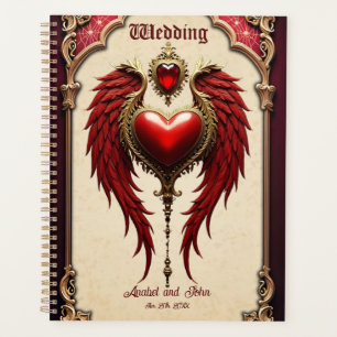 Agenda El romance vintage con el corazón y las alas.