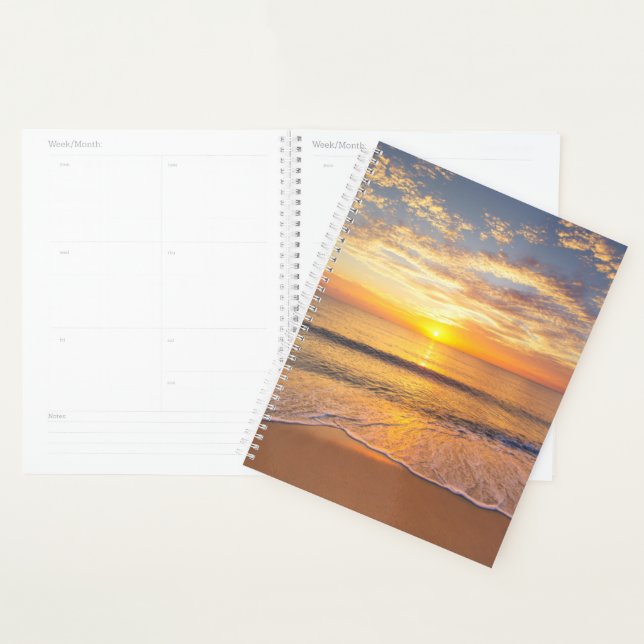 Agenda El sol de la mañana en la playa (Demostración)