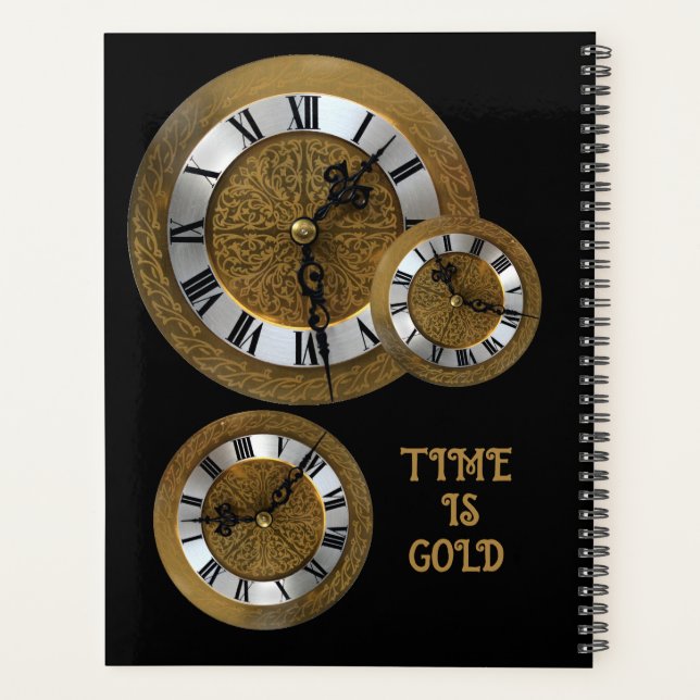 Agenda El tiempo es oro (Reverso)