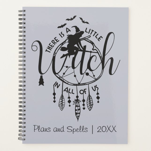 Agenda El Tote de las vibraciones boho - Pequeña Bruja en (Anverso)