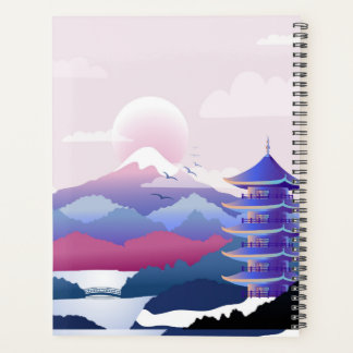 Agenda El Tranquilo Paisaje Del Templo Al Amanecer