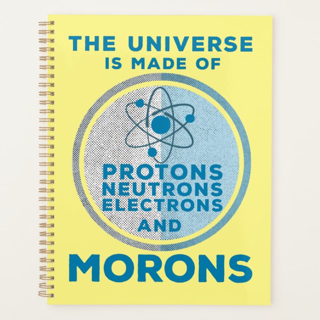 Agenda El Universo está hecho de tontos (Anverso)