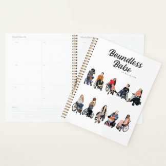 Agenda El "Vamos a trabajar" Boundless Babe Planner