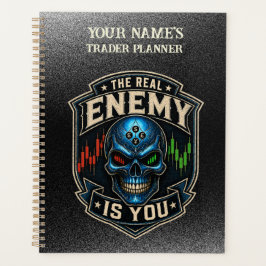 Agenda El Verdadero Enemigo Eres Tú Black Grunge