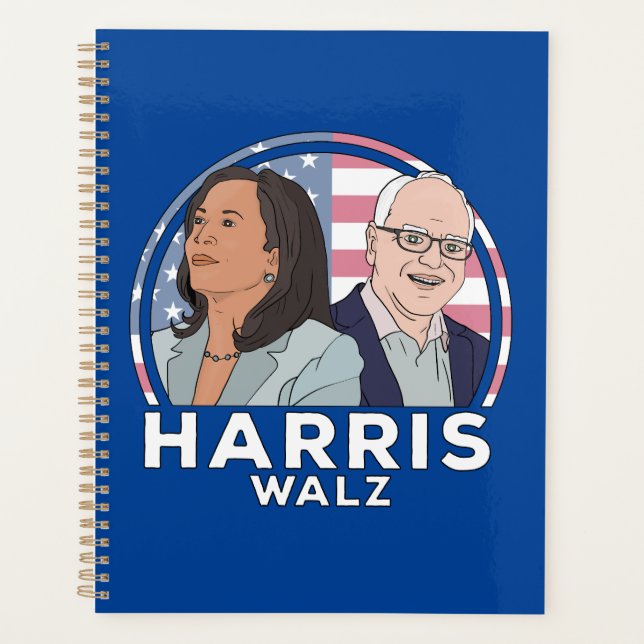 Agenda Elección de Harris Walz (Anverso)