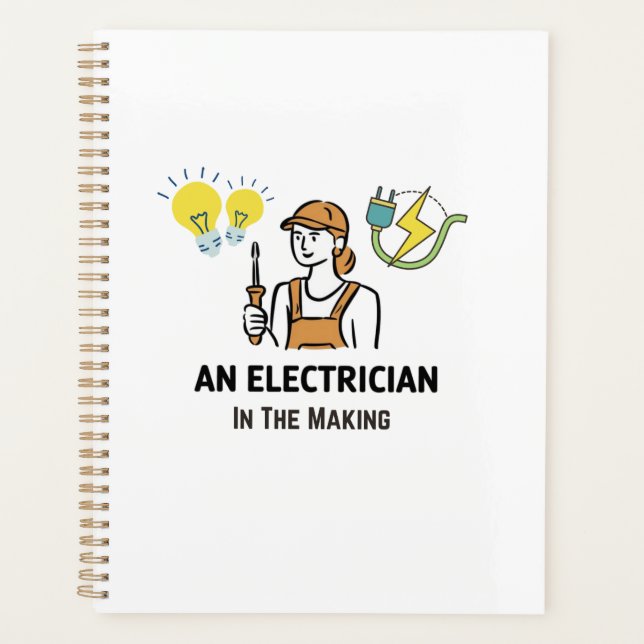 Agenda Electricista en formación (Anverso)