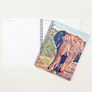 Agenda elefante acuarell