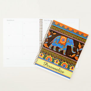 Agenda Elefante autóctono personalizado