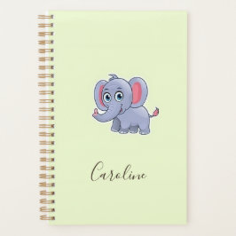 Agenda Elefante gris suave