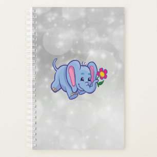 Agenda elefante personalizado lindo