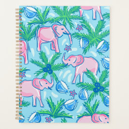 Agenda Elefante rosa Preppy