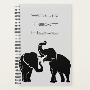 Agenda Elefantes - Personalizable + Añadir tu texto / no