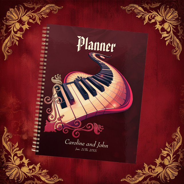 Agenda Elegance in motion, the curved piano.  (Subido por el creador)