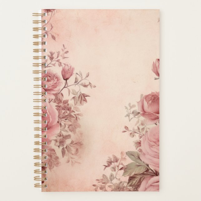 Agenda Elegancia de Rosas (Anverso)