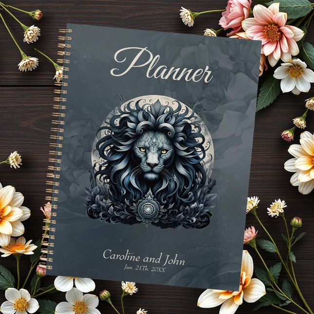 Agenda Elegancia real, majestuosa mirada ornamentada cabe (Subido por el creador)