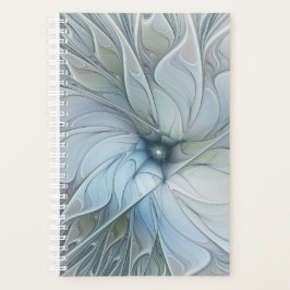 Agenda Elegant Beauty Modern Abstract Fractal Art Flower