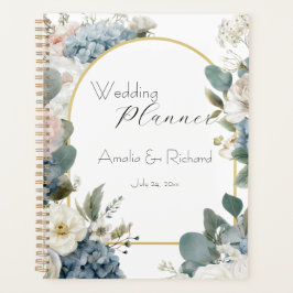 Agenda Elegant Flora Personalized Wedding Planner