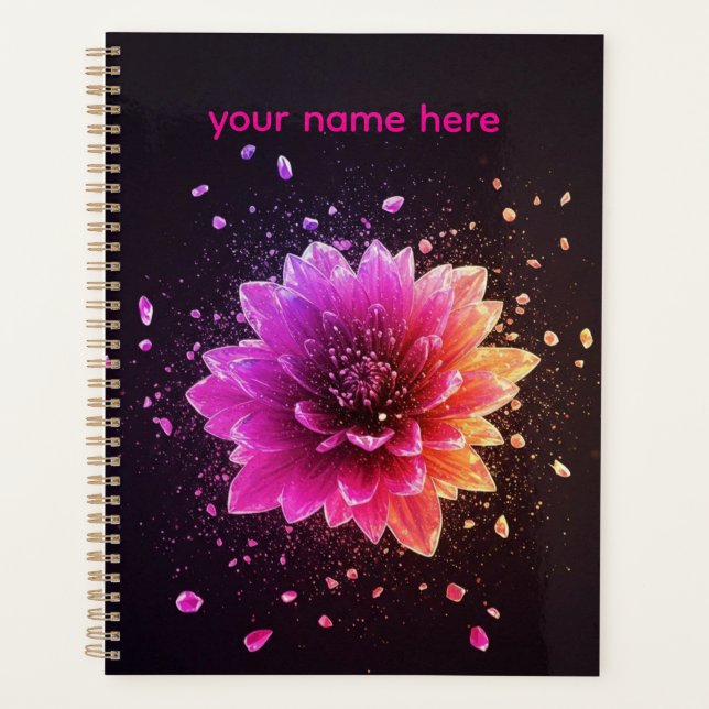 Agenda Elegant Rose Daily planner (Anverso)