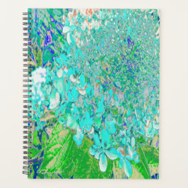 Agenda Elegante Aqua y Green Limelight Hydrangea Detail