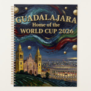 Agenda Elegante Arte Futbolístico de Guadalajara Estadio