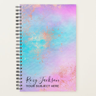 Agenda Elegante artista moderno de maquillaje de acuarela