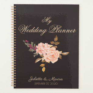 Agenda Elegante Boda de Cream Rose Bouquet