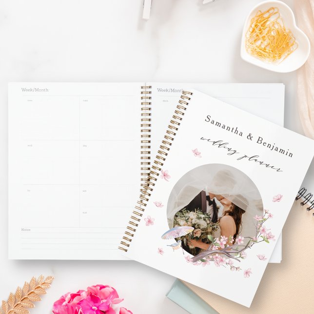 Agenda Elegante Boda de fotos de cerezos en flor (Subido por el creador)