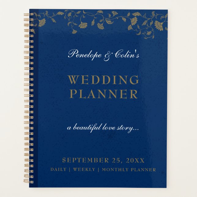 Agenda Elegante Boda de la cubierta del libro de la Bibli (Anverso)