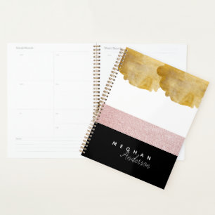 Agenda Elegante Brillo ⎢ Planner Personalizado