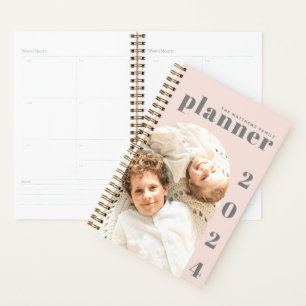 Agenda Elegante calendario moderno de fotos de Personaliz