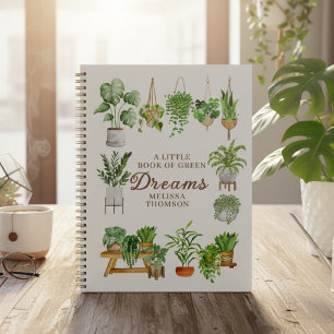 Agenda Elegante cita de inspiración de plantas de casa en