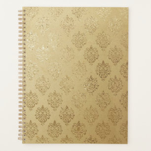 Agenda Elegante Damasco de Oro