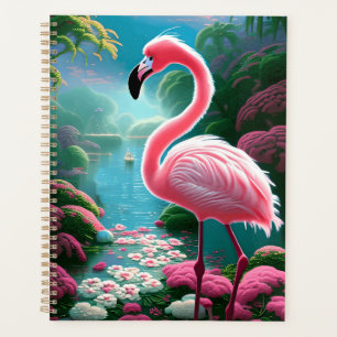 Agenda Elegante Flamingo Tropical-70852