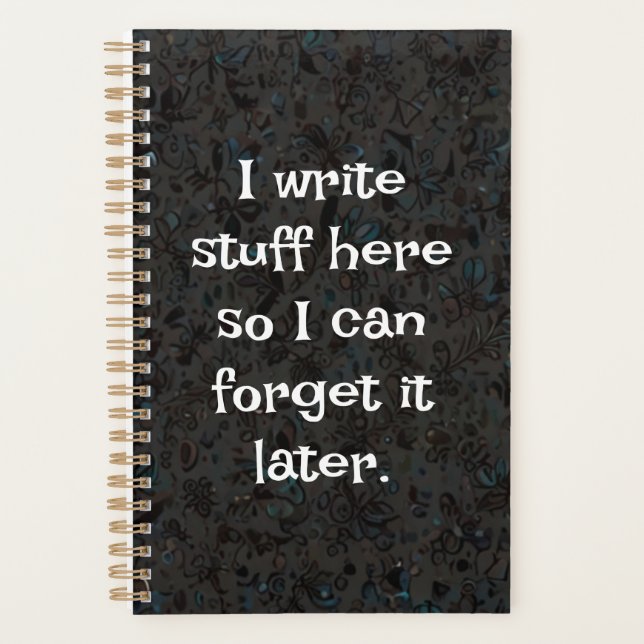 Agenda Elegante Floral  (Anverso)