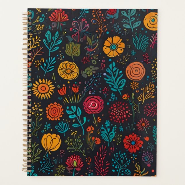 Agenda Elegante Floral  (Anverso)