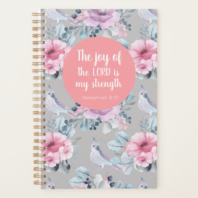 Agenda Elegante floral (Anverso)