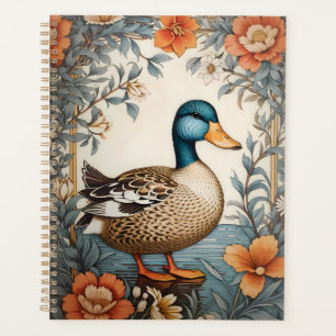 Agenda Elegante Floral de mango picante de cerdo