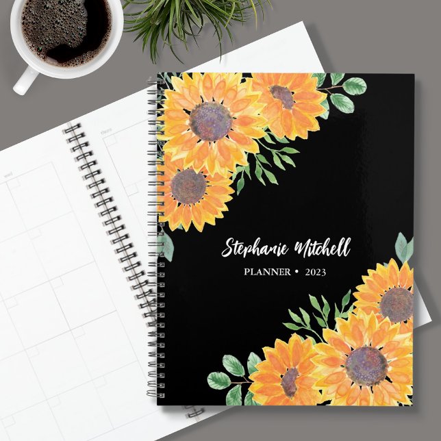 Agenda Elegante girasol 2023 (Subido por el creador)