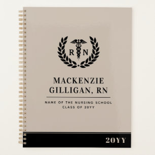 Agenda Elegante graduación de la escuela de Enfermería RN