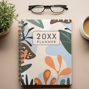 Agenda Elegante Guay floral de color moderno
