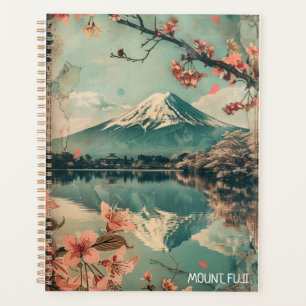 Agenda Elegante Monte Fuji Japón Viaje